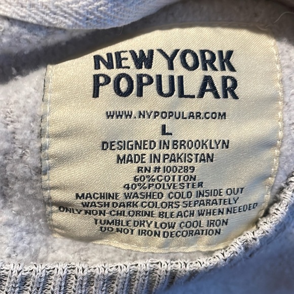 New York Popular Pittsburgh Sweater Large - Picture 8 of 10